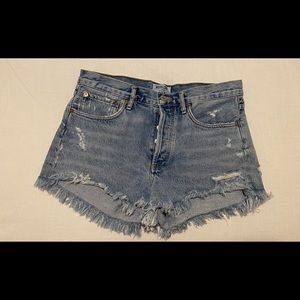 Agolde Parker Cutoff Shorts
